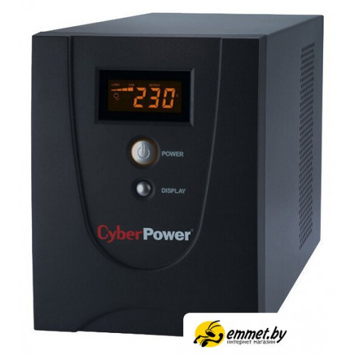 Источник бесперебойного питания CyberPower Value LCD 1500VA Black (VALUE1500ELCD)