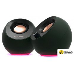 Акустика Creative Pebble Pro (темно-зеленый)