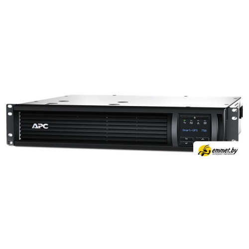 Источник бесперебойного питания APC Smart-UPS 750VA LCD RM 2U (SMT750RMI2U)