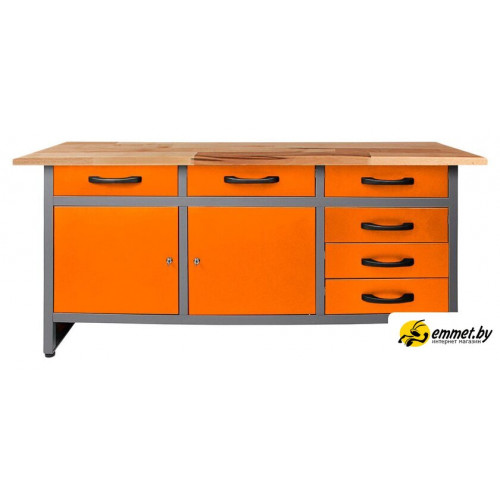 Стол-верстак Baumeister Карстен BTC-008 (оранжевый)