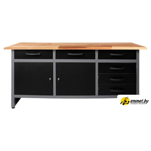 Стол-верстак Baumeister Карстен BTC-008 (антрацит)