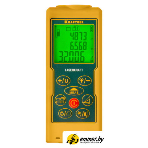 Лазерный дальномер KRAFTOOL Expert LaserKraft 34760