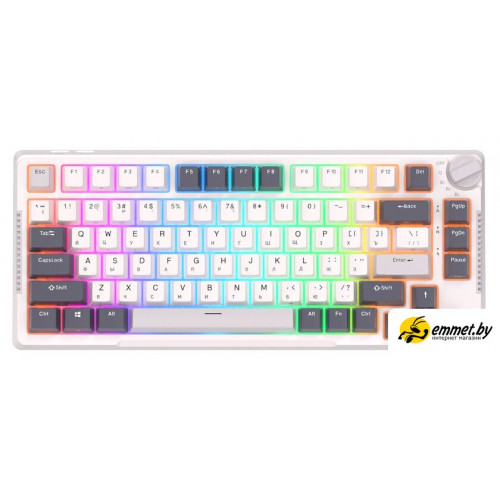 Клавиатура Royal Kludge RK-H81 RGB White Night (RK Cyan)