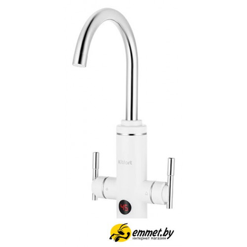 Проточный электрический водонагреватель-кран Kitfort KT-4031