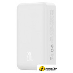 Внешний аккумулятор Baseus Magnetic Mini Wireless Fast Charge Power Bank 20W 20000mAh (белы