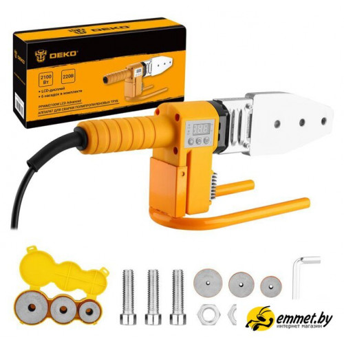 Аппарат для сварки труб Deko PPWM2100W LCD Advanced 063-5257