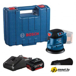 Эксцентриковая шлифмашина Bosch GEX 185-LI Professional 06013A5021 (с 1-м АКБ, кейс)