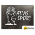 Батут Atlas Sport 374 см - 12ft Pro (с лестницей, внешняя сетка, сливовый)