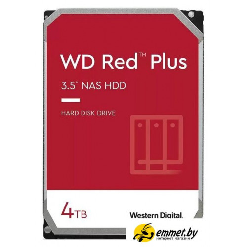 Жесткий диск WD Red Plus 4TB WD40EFPX