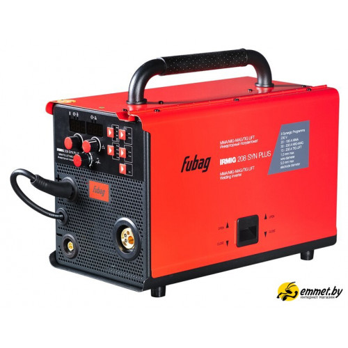 Сварочный инвертор Fubag IRMIG 208 SYN Plus 31447.1 (с горелкой 3м)