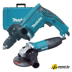 Наборы электроинструментов Makita DK0050X1 (дрель, болгарка)