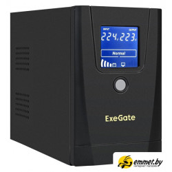 Источник бесперебойного питания ExeGate SpecialPro Smart LLB-900.LCD.AVR.1SH.2C13.RJ.USB EX292780RUS