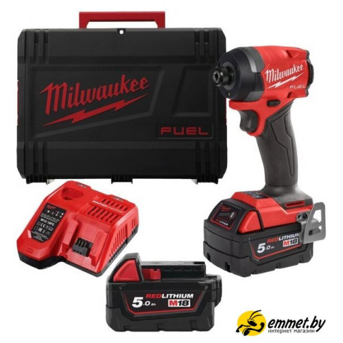 Винтоверт Milwaukee M18 FUEL M18FID3-502X 4933479865 (с 2-мя АКБ, кейс)