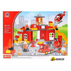 Конструктор Kids Home Toys Пожарная станция 188-101 3667637
