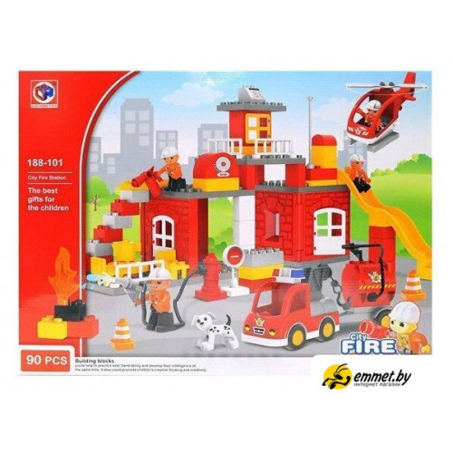Конструктор Kids Home Toys Пожарная станция 188-101 3667637