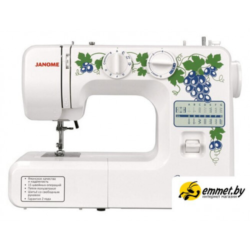 Электромеханическая швейная машина Janome Grape 2016