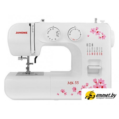 Электромеханическая швейная машина Janome MX 55