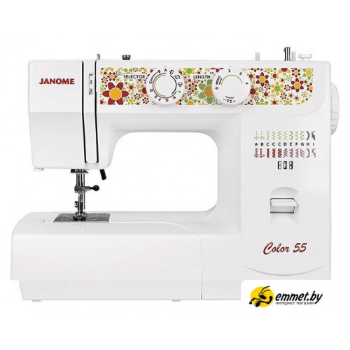 Электромеханическая швейная машина Janome Color 55