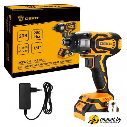 Винтоверт Deko DKIS20-Li 063-4391 (с 1-им АКБ)