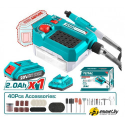 Гравер Total TMGLI20011 (с 1-м АКБ, сумка, оснастка)