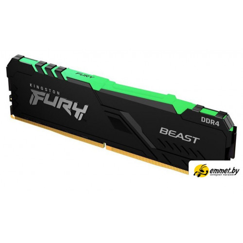 Оперативная память Kingston FURY Beast RGB 16ГБ DDR4 3600 МГц KF436C18BB2A/16