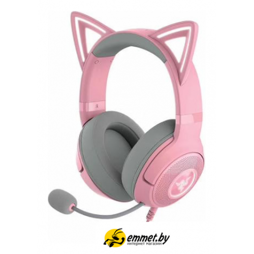 Наушники Razer Kraken Kitty V2 (розовый)