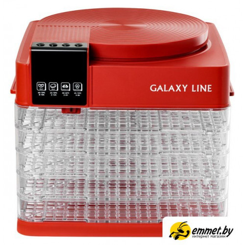 Сушилка для овощей и фруктов Galaxy Line GL2630 (красный)