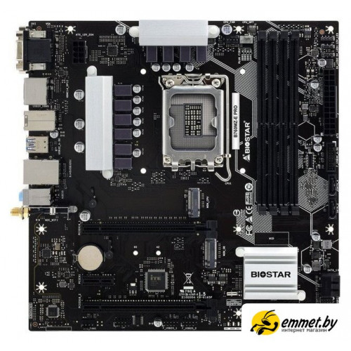 Материнская плата BIOSTAR B760MZ-E PRO Ver. 6.0 Материнская плата BIOSTAR B760MZ-E PRO Ver. 6.0