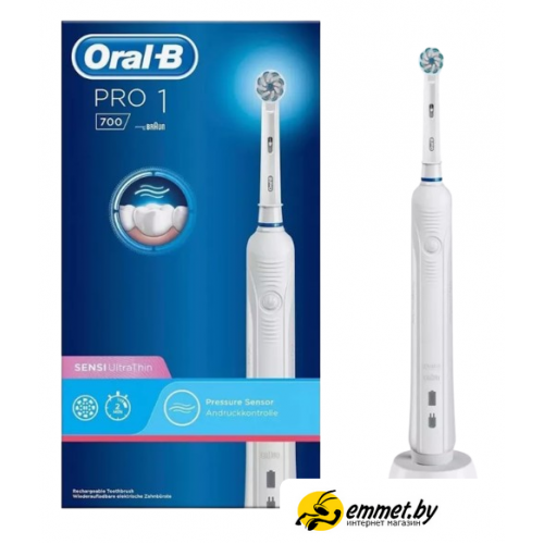 Электрическая зубная щетка Oral-B Pro 700 Sensi UltraThin D16.513.U