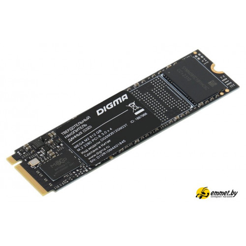 SSD Digma Mega M2 512GB DGSM3512GM23T SSD Digma Mega M2 512GB DGSM3512GM23T
