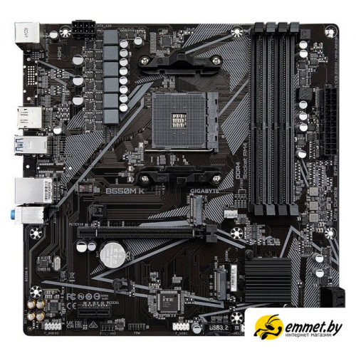 Материнская плата Gigabyte B550M K (rev. 1.1)
