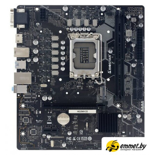 Материнская плата BIOSTAR H610MH D5 Ver. 6.x
