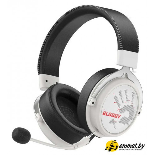 Наушники A4Tech Bloody MR590 Sports (белый/черный)