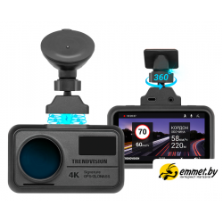 Видеорегистратор-GPS информатор (2в1) TrendVision TDR-725 Real 4K