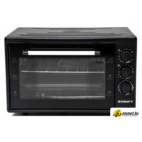 Мини-печь Kraft KF-MO3800BL (черный)