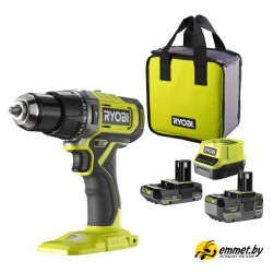 Ударная дрель-шуруповерт Ryobi RPD18-2C42S 5133005525 (с 2-мя АКБ 2 Ач+4 Ач, сумка)