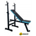 Силовая скамья Calviano 1008 (черный/синий)