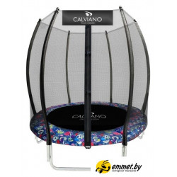 Батут Calviano Outside Master Smile 140 см - 4.5ft (внешняя сетка, без лестницы