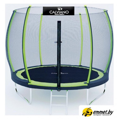 Батут Calviano Outside Master Green 312 см - 10ft (внешняя сетка, с лестницей)