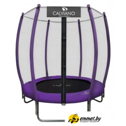 Батут Calviano Outside Master Purple 140 см - 4.5ft (внешняя сетка, без лестниц