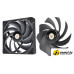 Комплект вентиляторов для корпуса Thermaltake Toughfan EX14 Pro 3-Fan Pack CL-F172-PL14BL-A