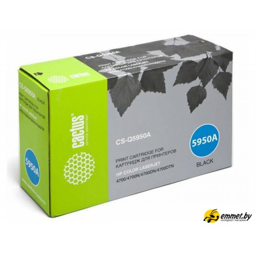 Картридж CACTUS CS-Q5950A (аналог HP Q5950A)