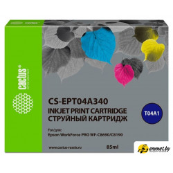 Картридж CACTUS CS-EPT04A340 (аналог Epson EPT04A340)