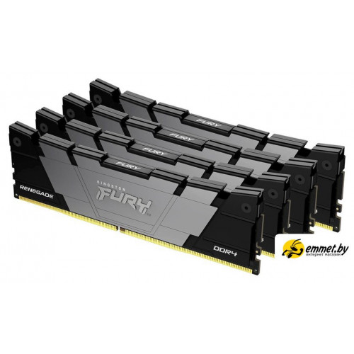 Оперативная память Kingston FURY Renegade 4x32ГБ DDR4 3200 МГц KF432C16RB2K4/128