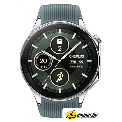 Умные часы OnePlus Watch 2 (серебристый/серый)