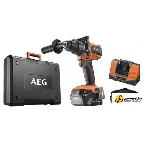 Ударная дрель-шуруповерт AEG Powertools BSB 18BL2-602K 4935481043 (с 2-мя АКБ, кейс)