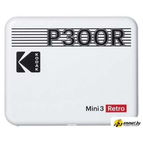 Мобильный фотопринтер Kodak Mini 3 Retro P300R W