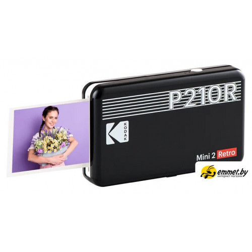 Мобильный фотопринтер Kodak Mini 2 Retro P210R B