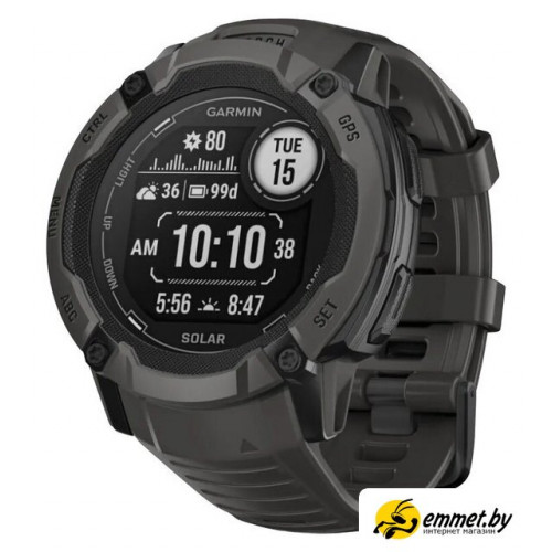 Умные часы Garmin Instinct 2x Solar (графит)