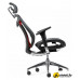 Игровое (геймерское) кресло SitUp Barracuda Chrome (сетка Dark Gray/ткань Dark Gray)